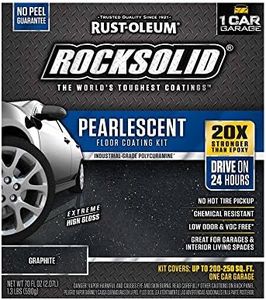 Rust-Oleum 306328 RockSolid Pearlescent 1 Car Garage Floor Coating Kit, Smoky Blue