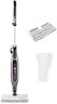 Shark Automatic Klik n' Flip Steam Mop for Hard Floors with Intelligent Steam Control, Steam Blaster, 2 Machine Washable Cleaning Pads & Fill Flask, 350ml, 6m Cord, Grey/Bordeaux S6003UK