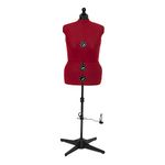 Adjustoform Diana 8 Part Large Cherry Red Adjustable Dress Form (UK Dress Size 22-26)