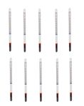 RG® Hydrometer for Measuring Specific Gravity Heavy Liquid density (Measurement Range, 1000-2000) (Pack of 10)