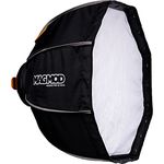 MagMod MagBox PRO 24" Octa Softbox with Integrated Gel Slot and Storage Pocket for Fabric Diffuser - Compatible with Speedlight Flashes and Strobes