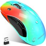 memzuoix 2.4G LED Wireless Mouse, R