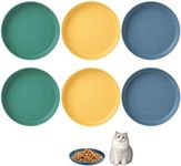 6 PCS Cat Bowls Cat Plate Cat Food 