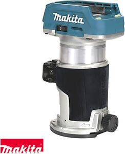 Makita 18V Brushless Router – Cordless Compact Woodworking Tool