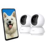 Tapo 1080P C200 Indoor WiFi Surveillance Camera 2 Pack Person Detection Two-Way Audio Compatible with Alexa and Google Assistant for Baby/Pets