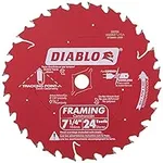 Diablo D0724A 7-1/4in 24T ATB Frami