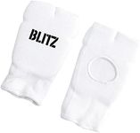 Blitz Elastic Hand Pads - White - J