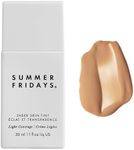 Summer Fridays Sheer Skin Tint - Tinted Moisturizer with Hyaluronic Acid - Helps Diminish Uneven Skin Tone - Sheer to Light Coverage - Shade 4.5 - Medium with Cool Peach Undertones (1 Fl Oz)