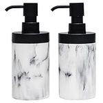 Suanti 2 Pcs Bathroom Marble Soap D