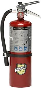 4-Pack Buckeye 10914 ABC Multipurpose Dry Chemical Hand Held Fire Extinguisher with Aluminum Valve and Wall Hook