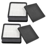 KEEPOW 2 Set F66 HEPA and Foam Filter for Dirt Devil UD70010 UD70110CDI UD70110CDI UD70105 Uprights Vacuum, Part# 304708001