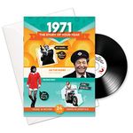 The Story of your Year - 1971. Booklet, Compliation of Hit Music and Greeting Card in one. RetroCo Ltd. [Audio CD]