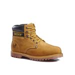 kingshow Men's Work Boots, 8036wheat, 11