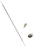 Harder & Steenbeck Airbrush Accessories, Metal, Nickel-Plated Silver, Klein
