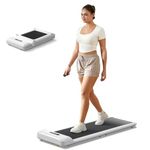 WALKINGPAD C2 Foldable Walking Pad Treadmill White Under Desk Treadmills for Home or Office with Display Screen, No Assembly Needed