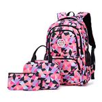 Backpack For Girls Elementary School With Lunch Box