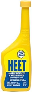 HEET Water Remover & Premium Gas Line Antifreeze, Removes Water from Fuel System, Prevents Gas-line Freezing, Winter Fuel Additive for Fast Cold Weather Starts, 12 fl. oz.