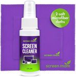 Screen Cleaner Spray and 2 Microfib