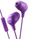 JVC In-Ear Headphones with 1-Button Remote Control and Microphone