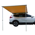 Car Tent Campervan Awning, Waterproof Vehicle Side Awning, Removable Retractable Vehicle Awning, for 4x4/Car/SUV/Truck Easy for Camping, Outdoor Trips, Roadtrips, Courtyard ( Size : 140*250*220cm/4.59