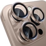 BEVY Compatible with Desert Titanium Iphone 16 Pro Camera Lens Protector - Iphone 16 Pro Max Camera Lens Protector - 9H Hardness, Camera Protector Iphone 16 Pro - Iphone 16 Pro Lens Protector