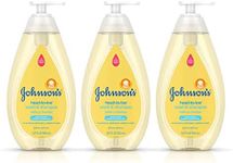 Johnson's Head-To-Toe Gentle Tear- Free Baby Wash & Shampoo for Baby’s Sensitive Skin, 16.9 fl. oz - Pack of 3