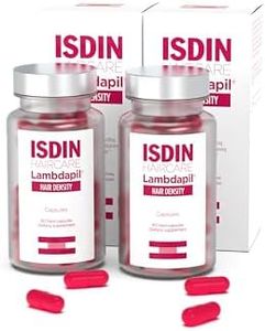 ISDIN Lambdapil Hair Density Capsules: Hair-Thickening Vitamin Capsule for Thinning Hair, 120 Capsules. 2-Month Supply with Exclusive Savings
