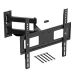 D-Line TV Wall Bracket for 32-70 Inch TVs, Tilt, Turn and Extend TV Wall Bracket with Spirit Level, Full Motion TV Mount - VESA 200x200mm - 400x400mm, Holds up to 50kg