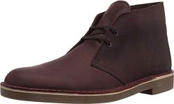 Clarks Men's BUSHACRE 2 Boots, Wine Leath, 7 M US