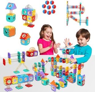 AOSITE 234 PCS STEM Marble Run Building Learning Toy Kid Gift | Construction Race Track Marbles Run Building Blocks for 4-12 Years, Creative Marble Run Game, Birthday Xmas Gift for Boy Girl