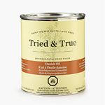 Tried & True Danish Oil – Quart – All Natural, All Purpose Finish For Wood, Metal, Food Safe, Solvent Free, VOC Free, Non Toxic Wood Finish, Polymerized Linseed Oil, Stand Oil