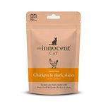 The Innocent Cat Chicken And Duck Slices With Catnip 70g