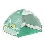 Badabulle Baby Tent with UV Sun Protection UPF 50+ | baby sun shade tent | baby beach tent, Sage