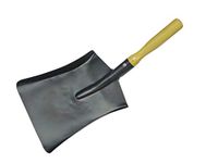 Faithfull FAICOALS9-TB Coal Shovel with Wooden Handle, 230mm, Black