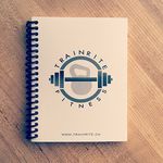 TrainRite Workout & Fitness Journal - MUSCLES + MASCARA (An Exercise Log Book)