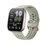 Amazfit Bip 6 Smart Watch 46mm, 14 Day Battery, 1.97" AMOLED Display, GPS & Free Maps, AI, Bluetooth Call & Text, Health, Fitness & Sleep Tracker, 140+ Workout Modes, 5 ATM Water-Resistance, Stone