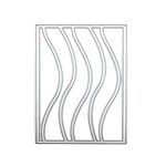 Liancany Wave Frame Metal Cutting Dies Stencil DIY Scrapbooking Album Stamp Paper Card Embossing Crafts Decor