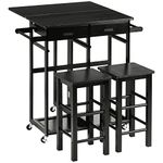 Kitchen Island Carts With Stools