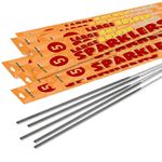 Inevitable Party 100 x 25cm (10") Handheld Large Golden Sparklers (100 Sparklers (20 Packs))