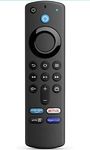 ZdalaMit Replacement Remote Control Compatible For Fire Tv Stick, Black