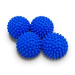 Dryer Balls 4 Pack - Non-Toxic Reusable Dryer Balls (Blue)