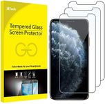 JETech Screen Protector for iPhone 11 Pro, iPhone Xs and iPhone X 5.8-Inch, Case Friendly, Tempered Glass Film, 3-Pack