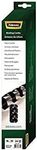 Fellowes A4 10 mm Plastic Binding Combs for Comb Binding Machine, Binds 41 to 55 Pages, Black, Pack of 25, 5331102