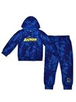 Warner Bros. Batman Boys Hoodie and Pants Set for Toddler and Little Kids, Blue, 4 Years