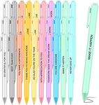 Geyee 30 Pack Employee Appreciation Pens Funny Office Pens Colorful Inspirational Ballpoint Pens Motivational Quote Black Ink Pens Appreciation Gifts Coworker Colleague Party Supplies(Stylish Colors)