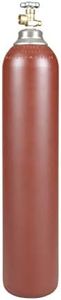 New 80 cu ft Steel Inert Gas Cylinder with CGA580 Valve for Helium, Nitrogen, Argon, CO2 or Nitrogen Mix