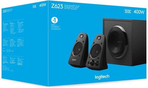Logitech Z623 2.1 Speaker System – Powerful Subwoofer Audio