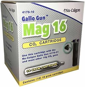 Nu-Calgon 4179-16 Includes (12)-16g Mag 16 CO2 Cartridges, Piece