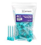 ELEMENT HP Green (TEAL) VPS Mixing Tips 6.5 mm Impression 48/PK Genuine Mixpac