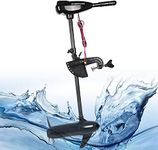 Electric Outboard Trolling Motor 12V 80lb Electric Fishing Boat Engine Brush Motor 800W 1850kg Traction for Dinghies Inflatable kayak Fishing Boats in Freshwater & Saltwater